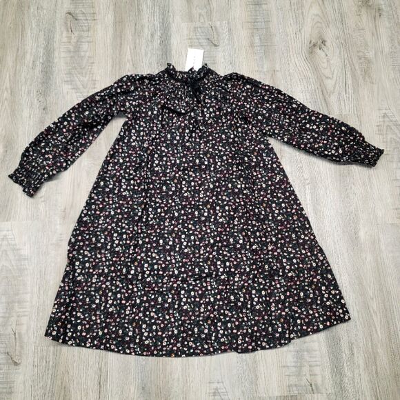 NWT Ali Specials Little Girls Floral Velvet Dress Size 9 - Picture 1 of 6